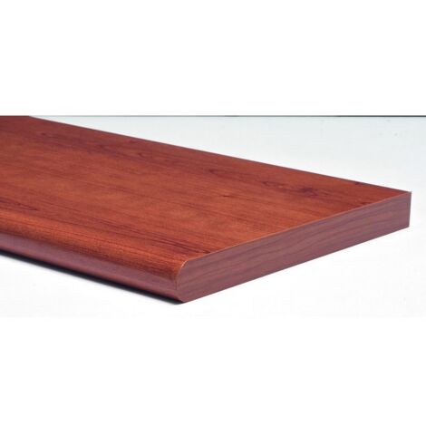 1PZ MENSOLA MURALE STONDATA Col. Ciliegio cm. 60x20x1,8
