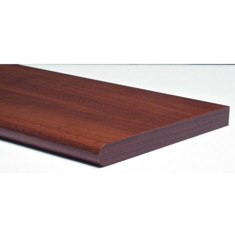 1PZ MENSOLA MURALE STONDATA Col. Noce cm. 60x20x1,8