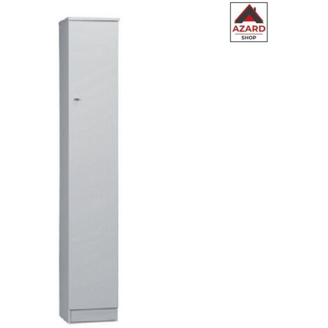 1PZ MOBILE 1 ANTA 31X34X183 BIANCO LACCATO 313TL
