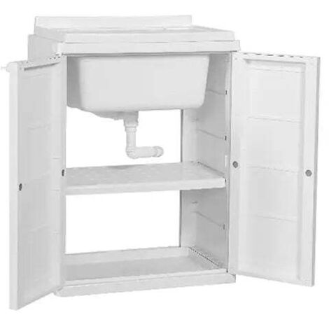 1PZ MOBILE LAVATOIO ANTA DOPPIA LUCCHETTABILE cm 60 x 45 x h.85