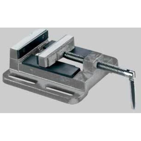 1PZ MORSA TRAPANO COLONNA ALLUMINIO ganasce mm65, apertura mm55, base