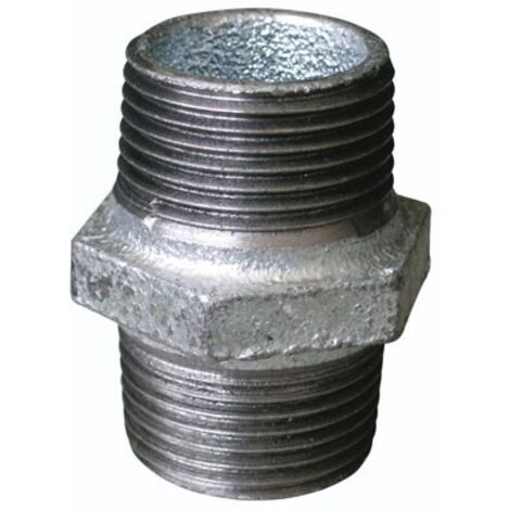 1PZ NIPPLI DOPPI IN GHISA Figura 280 mis. 1.1/2