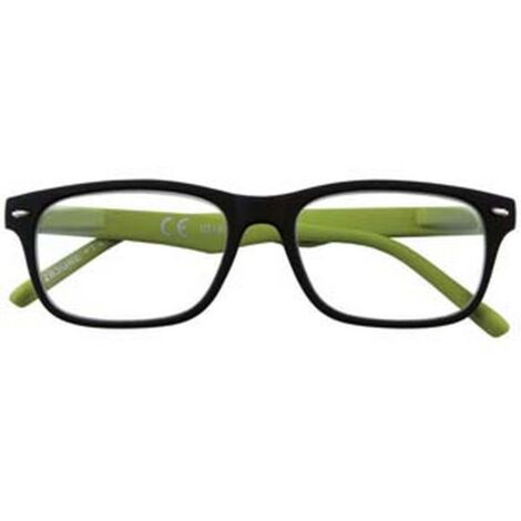 1PZ OCCHIALE LETTURA MONTATURA POLICARBONATO NERO/VERDE B3 - diottrie +1,5 - 31Z-B3-GRE150