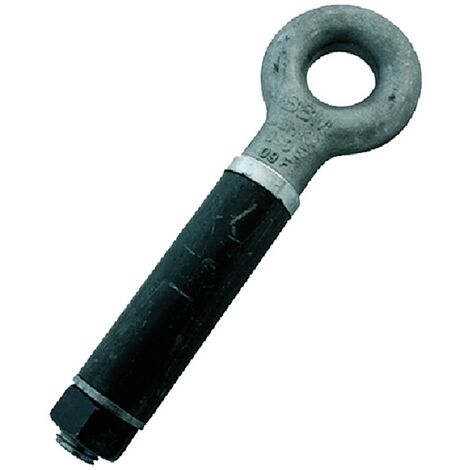 1PZ OCCHIONE GIREVOLE PER TIMONE Kg 6000 - lungh. cm 33 foro mm 33