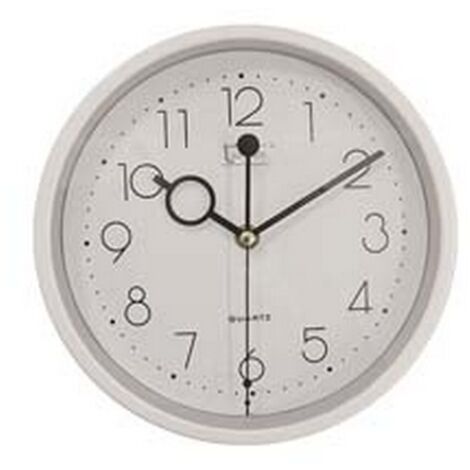 1PZ orologio muro white 23 cm.