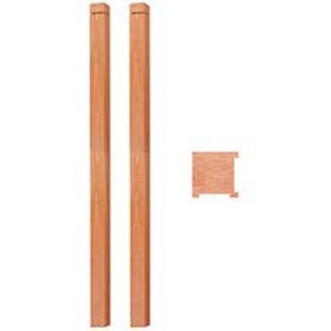 1PZ PALO PER GRIGLIATO AD ANGOLO - cm.6x6x230h.