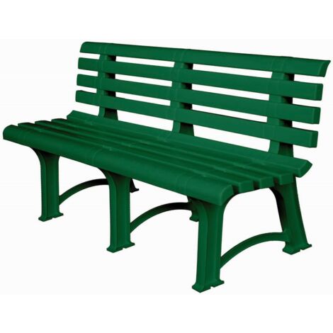 1PZ PANCHINA ATENA cm. 149x51x73 h col. Verde