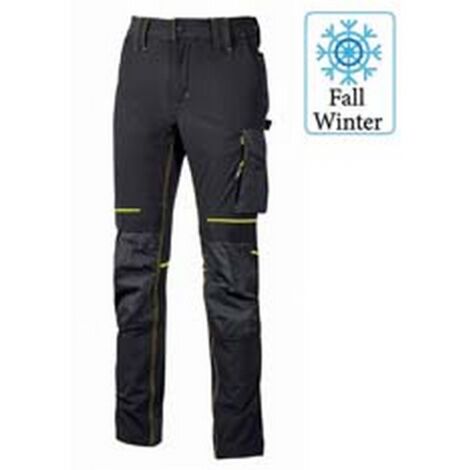 1PZ pantalone atom black carbon - tg.xl