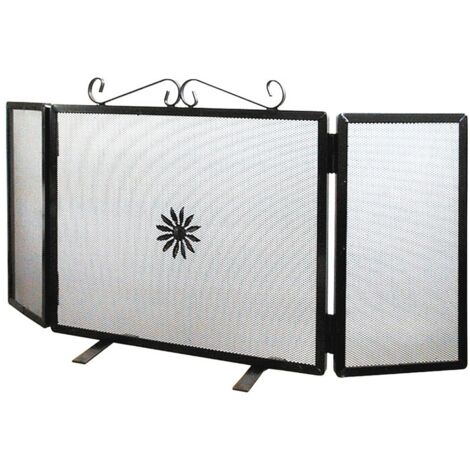 1PZ PARASCINTILLE PER CAMINETTI 3 ANTE cm. 97x58 h