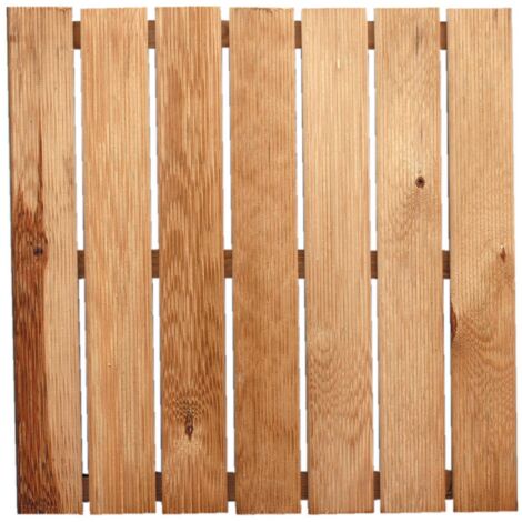 1PZ PEDANA IN PINO IMPREGNATO CM. 50X50