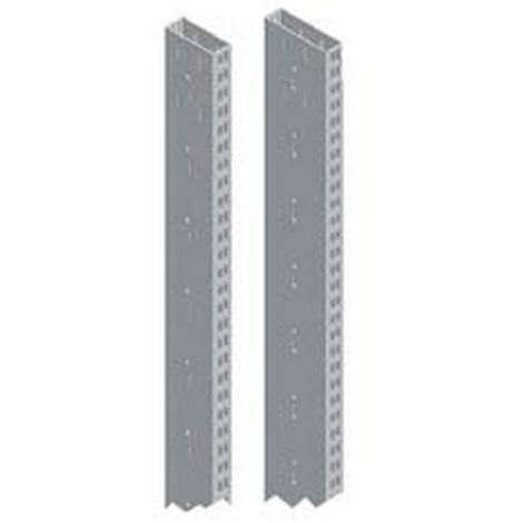 1PZ PIANTANA VERNICIATA GRIGIO RAL 7035 - mm.2560 h.x80 l.x30 P80