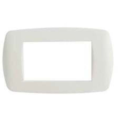 1PZ PLACCA 4 POSTI "MILLENNIUM" BIANCA - 4 posti - mm.148x84h.(7844.T.B)