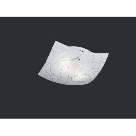 1PZ PLAFONIERA SPIRELLI DECORO CERCHI E27 40X40 CM