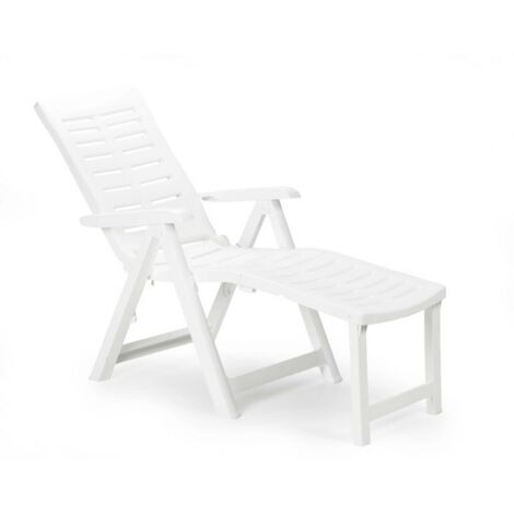 1PZ POLTRONA PIEGHEVOLE ARIZONA cm. 109x60x108 h col. Bianco