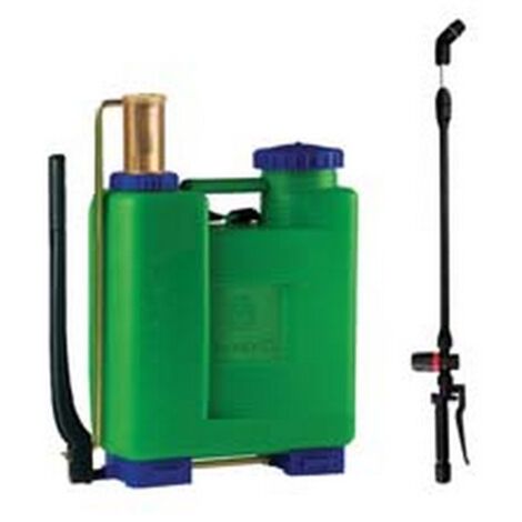 1PZ pompa a zaino rosy 16 lt.17,95 con regolatore pompante ottone - con pompante in ottone