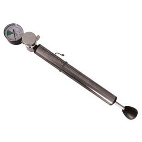 1PZ POMPA E MANOMETRO PER GALLEGGIANTE AD ARIA - per contenitore inox