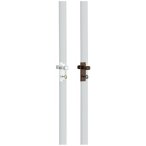1PZ PORTA MANIGLIA CON DOGA PLASTICA colore marrone