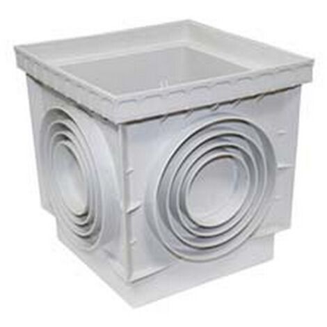 1PZ POZZETTO SINGOLO SENZA COPERCHIO - cm.55x55x55h.
