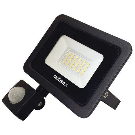 1PZ PROIETTORE A LED CON SENSORE 20W 4000K