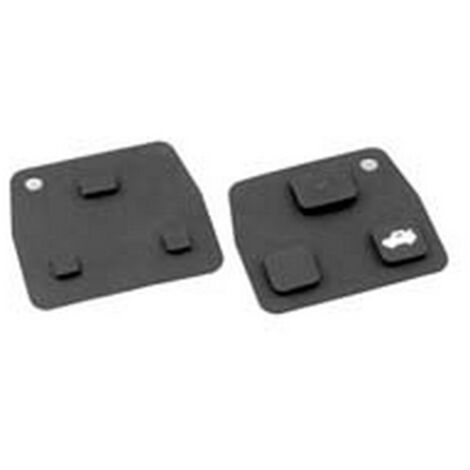 1PZ PULSANTINI IN GOMMA PER COVER CHIAVI AUTO TOYOTA TOYRS8 - TOYRS8 - 3 bottoni