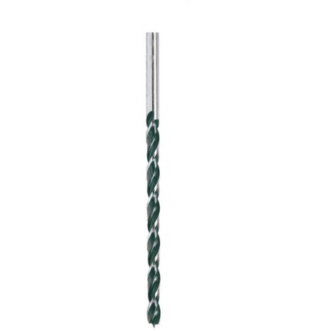 1PZ PUNTA PER LEGNO PROLUNGATA  Ï mm. 6 x 245
