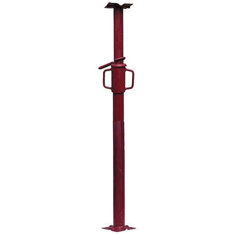 1PZ PUNTELLO CON PIASTRA REGOLABILE cm. 200 a 360