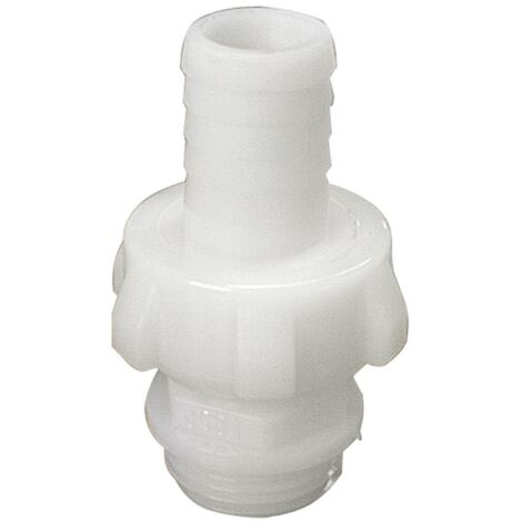 1PZ RACCORDO IN NYLON PER POMPE DIRITTO 3PZ.  mis. 1x35