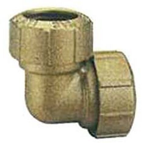 1PZ RACCORDO VX DI ACCOPPIAMENTO A "L" PER TUBO POLIETILENE ART.050 -  mm.32