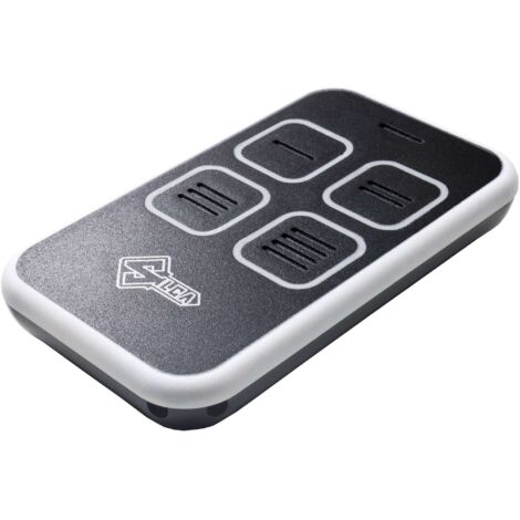 1PZ RADIOCOMANDO SILCA 4T QUARZATO FISSO+ROLLING NERO /BIANCO