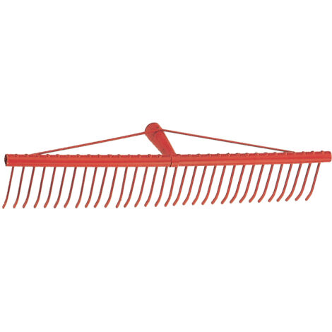 Rastrello Livellatore Per Prato In Acciaio Zincato – Larghezza 91x30 Cm, Manico Regolabile Extra-Lungo 198 Cm – Attrezzo Per Livellare Terreno, Sabbia, Giardino, Golf E Fattoria