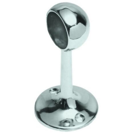 1PZ REGGITUBO FISSO CROMATO PER ARMADI CHIUSO Ï MM.25 DISTANZA MM.70