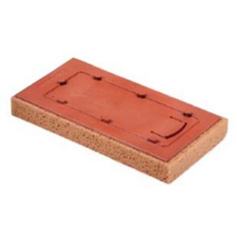 1PZ RICAMBIO SPUGNA AVANA CON ATTACCO RAPIDO ART.336RIC - cm.17X34X4h.