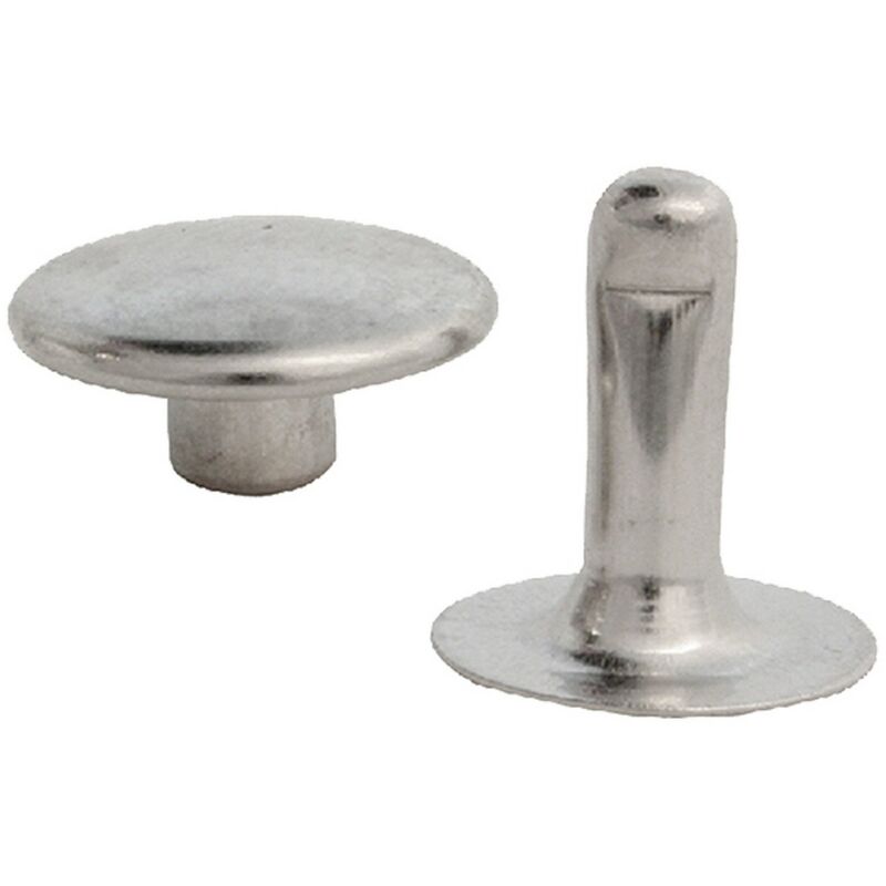 Koncreto - 1PZ rivetto nichelato con testa