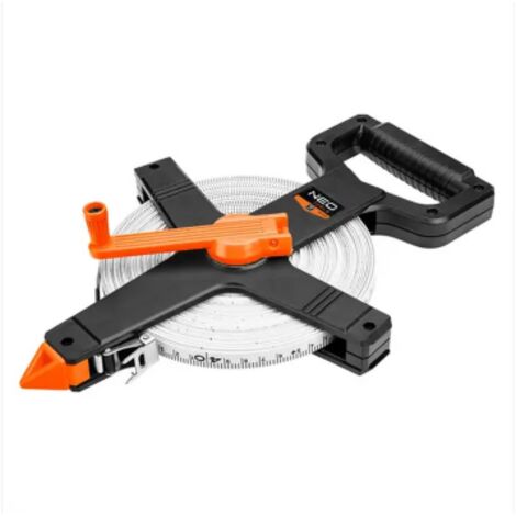 1PZ ROTELLA METRICA CON IMPUGNATURA mt 50 nastro fibra