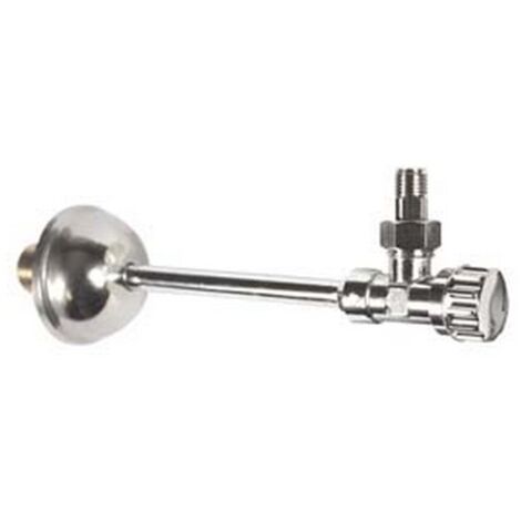 1PZ RUBINETTO PER CASSETTA WC CON CANNETTA - 3/8"x1/2"