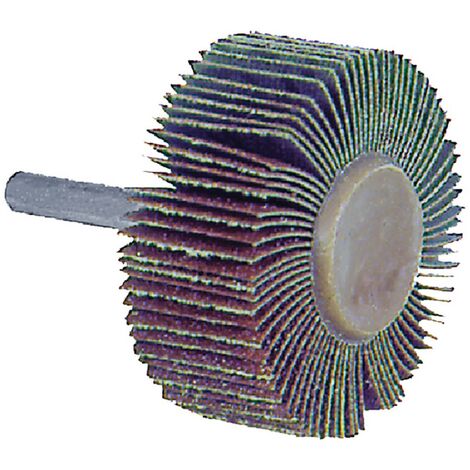 1PZ RUOTA ABRASIVA LAMELLARE ART. 358 mm 50 x 20 gr. 80