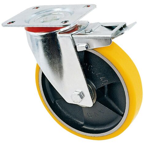 1PZ RUOTA PER CARRELLI ART. 24 ANT ø mm  80 x 20 port. kg  120