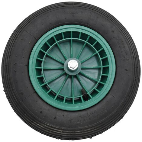 1PZ RUOTA PER CARRIOLA DISCO PVC mm. 400x100