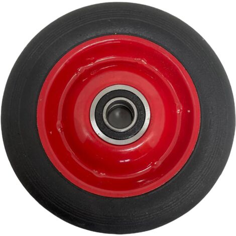 1PZ RUOTA PIENA PER CARRELLI PORTASACCHI  Ï mm.150