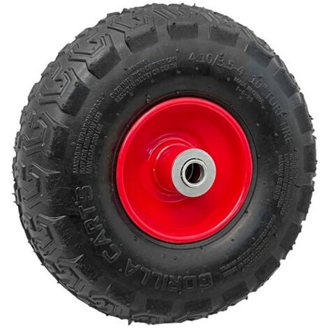 1PZ RUOTA PNEUMATICA PER CARRELLO RIBALTABILE DA GIARDINO Ï mm. 260