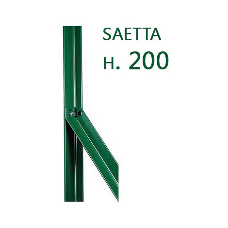 1PZ SAETTA PLASTIFICATA H. CM. 200 PER PALETTI H.200/225/250