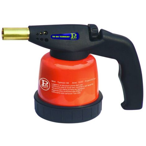 1PZ SALDATORE A GAS TYPHOON 100 Accensione normale