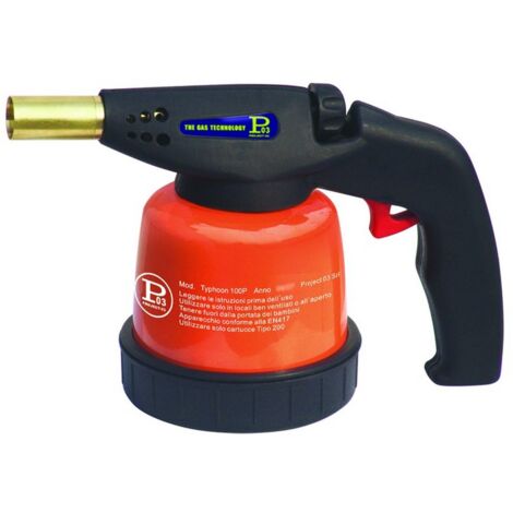 1PZ SALDATORE A GAS TYPHOON 100P Accensione piezoelettrica