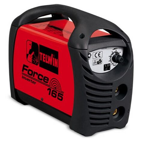 1PZ SALDATRICE AD INVERTER FORCE 165  4,1 Kw -150 Amp  VALIGETTA+ACCESSORI