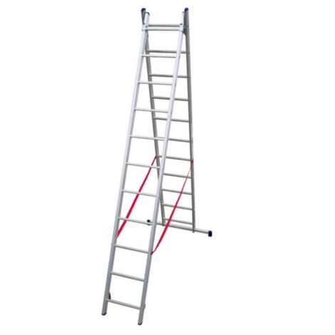 1PZ SCALA ALLUMINIO STILO 2X11 GR MT.3,14-6,00
