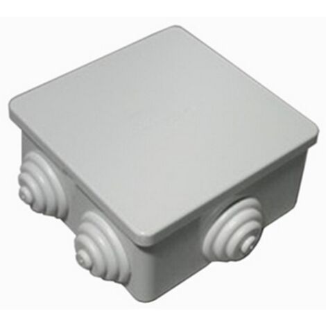 1PZ SCATOLA DERIVAZIONE STAGNA IP44 CM 8X8X4 MM 80X80X40