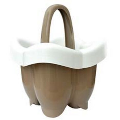 1PZ SCOLAPOSATE CON SALVAGOCCIA IN PLASTICA - ø cm.22x15,5h.