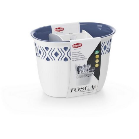 1PZ SCOLAPOSATE TOSCA bianco/blu palace