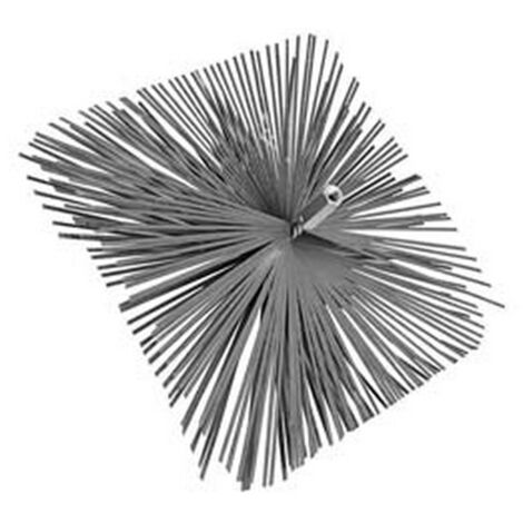 1PZ SCOVOLO QUADRO IN ACCIAIO PIATTO  - cm.35x35