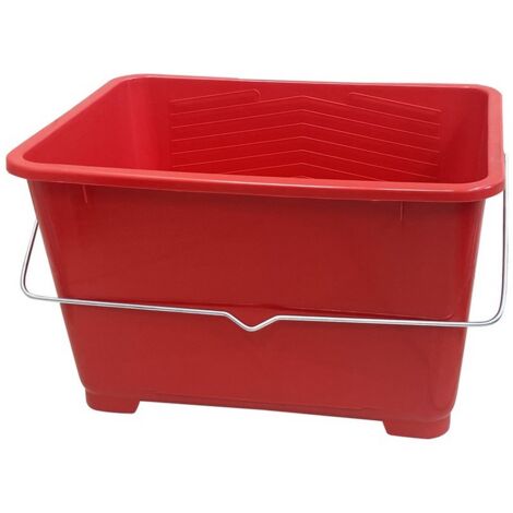 1PZ SECCHIO RETTANGOLARE PER IDROPITTURE lt. 14